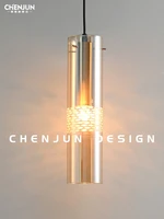internet celebrity affordable luxury style dining room chandelier modern minimalist dining room bar designer edside lamp