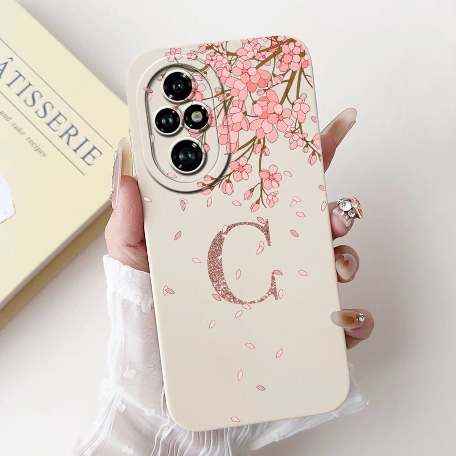 Чехол для Honor 200 Pro ELP-AN00 стильный чехол с 26 буквами мягкий из ТПУ телефона Lite Honor200