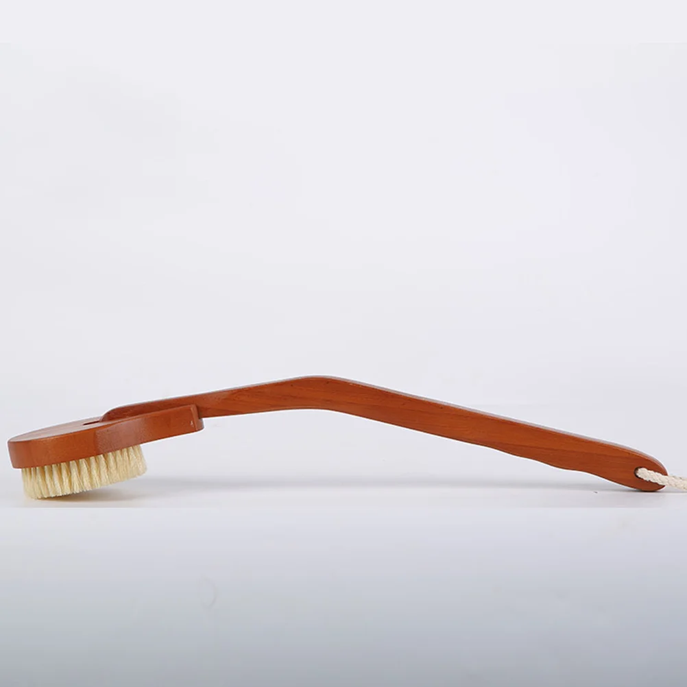 

Bathtub Scrubber Shower Brush Back Men One Body Women Mens Bristles Scrubbers Use Elder Long Handle