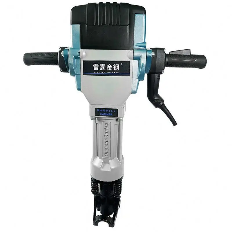 Тяжелая электрическая кирка для дробления бетона и камня мощная промышленного