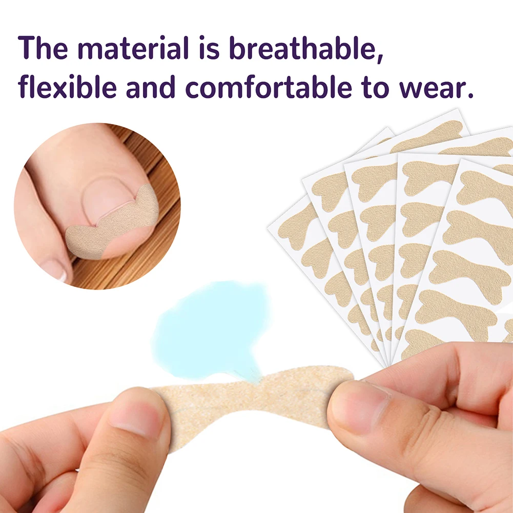 

50 шт., корректирующие наклейки для ногтей