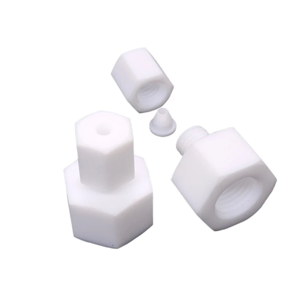 

1l8" 1/4" 3/8" 1/2" 3/4" BSPP «мама» 1/16" 1/8" 1/4"-1" 3 4 5 6 8 10 12-25 мм Компрессионный соединитель для фитинга труб из ПТФЭ LAB