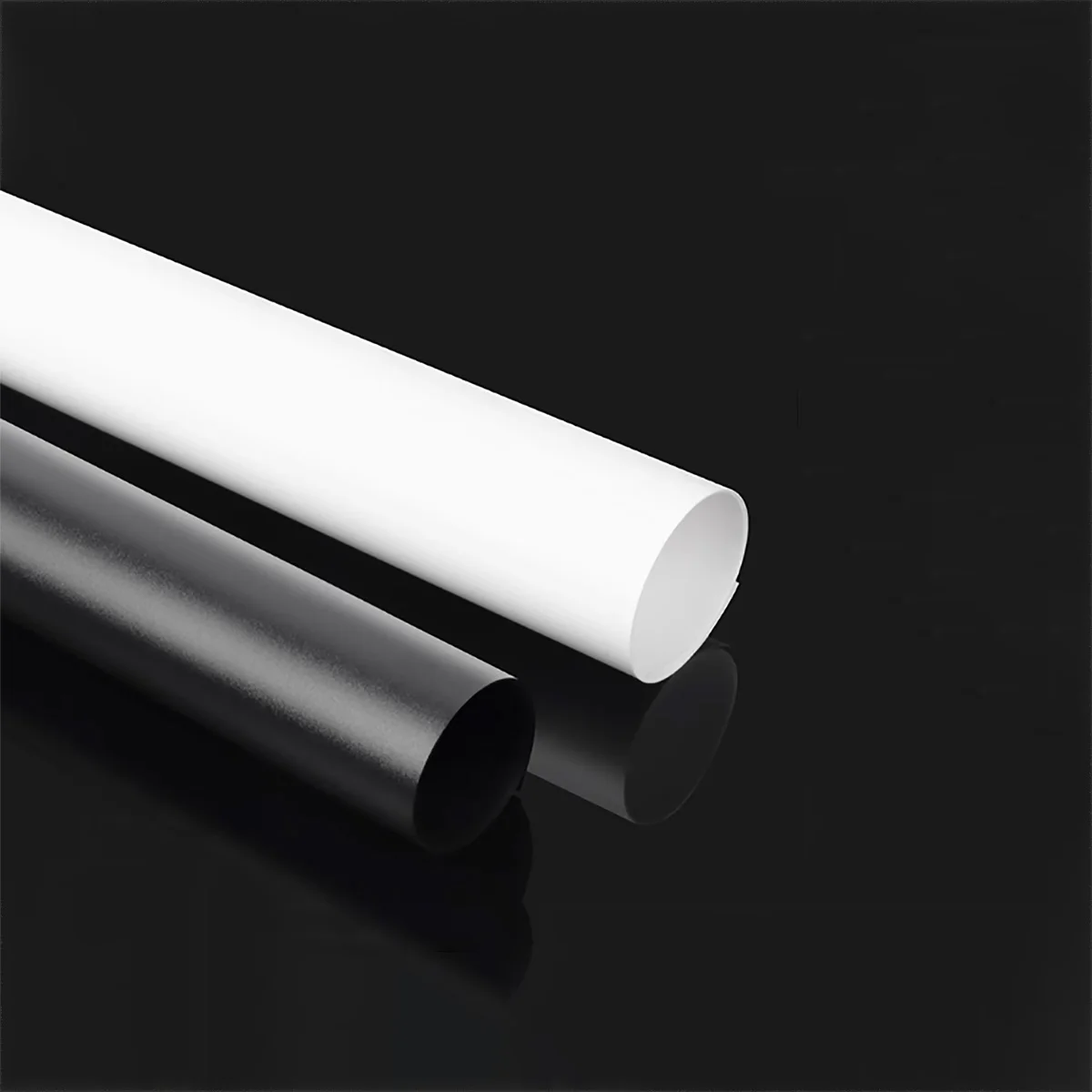 Белая/черная матовая пластиковая доска из полипропилена/жесткая ПВХ толщина 0 3