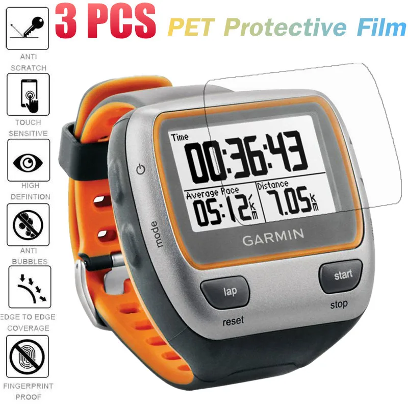 

Защитная мягкая пленка для смарт-часов Garmin Forerunner 310Xt, 3 шт.