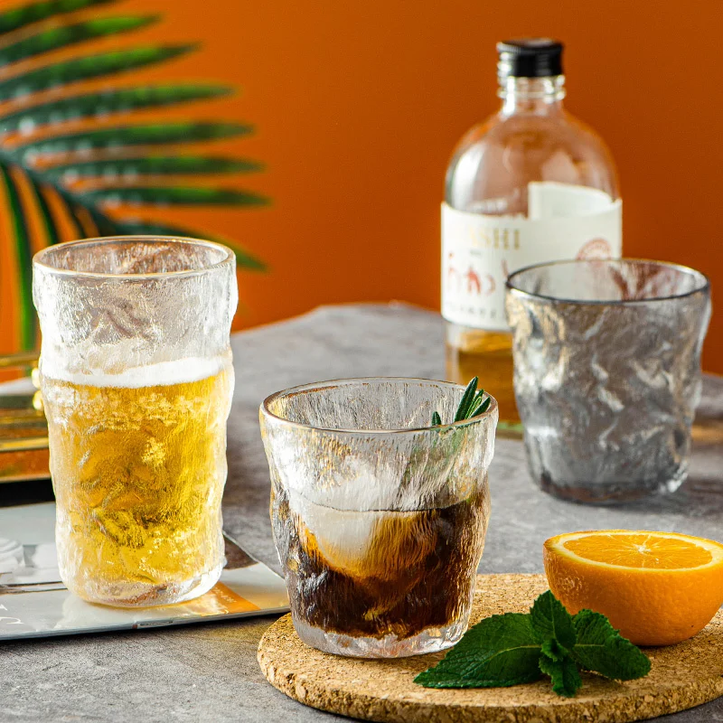 

for Creative Whiskey Modern Home Decoration Crystal Transparent Bar Club Wine Juice Glass Beer Cup Gift