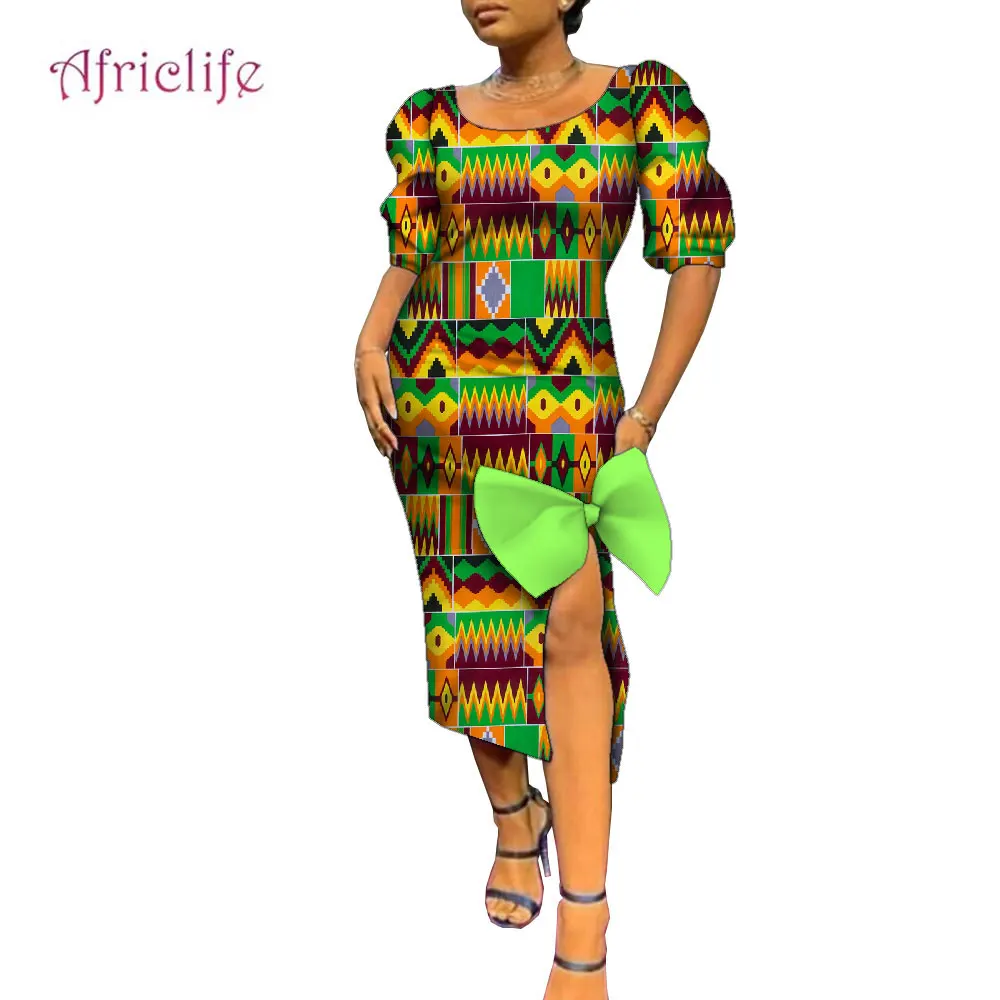 African Clothes for Women Lovely Lady Birthday Dresses WY9563