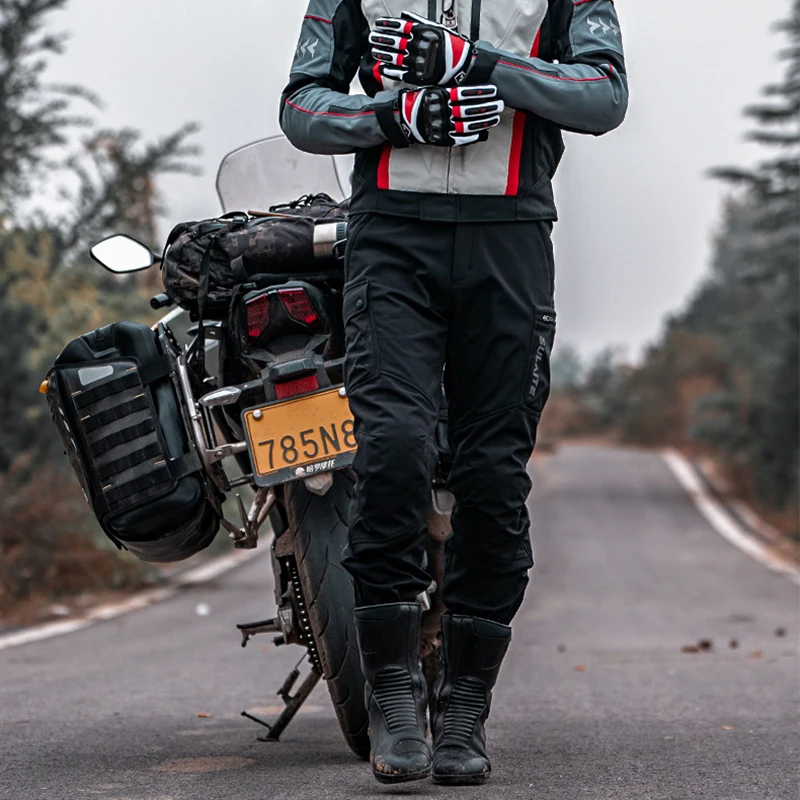 Мотоциклетные Зимние теплые брюки для верховой езды мужчин и женщин