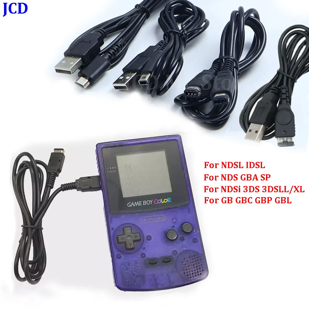 Фото USB-кабель для зарядки и передачи данных (1 шт.) для DS Lite, DSL, NDSL, NDSi, 3DS, New 3DS XL, LL, NDS, GBA SP, GB, GBC, GBP, GBL №2