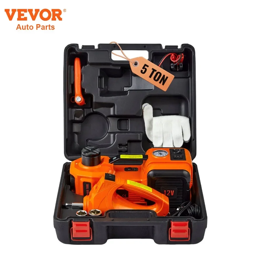 VEVOR Электрический автомобильный домкрат 5 тонн 11023 фунтов гидравлический