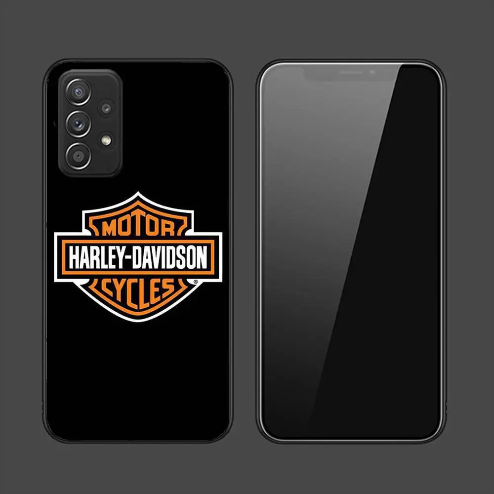 Harleys Davidsons Logo Design Phone Case For Samsung Galaxy A13 A52 A53 A73 A32 A51 A22 A12 A20e A50 A21 A72 A70 S 4G 5G Covers