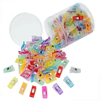 25 pcs sewing clips multicolor plastic clips fabric clamps patchwork craft clips clothing clips holder quilting clip