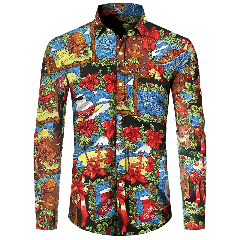 Рисунок 6 - Гавайские рубашки с длинным рукавом