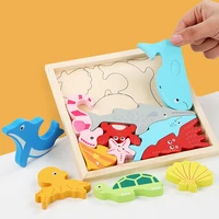 wood puzzles toys for girls boy gift 3d diy kids toys educational montessori toys 2 10 years kids toys toys for children