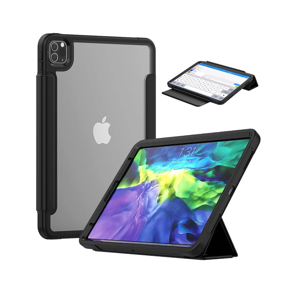 

Чехол для планшета iPad Mini 4 с автоматическим пробуждением/спящим режимом для iPad Mini 6, складной магнитный чехол для планшета с держателем для карандашей