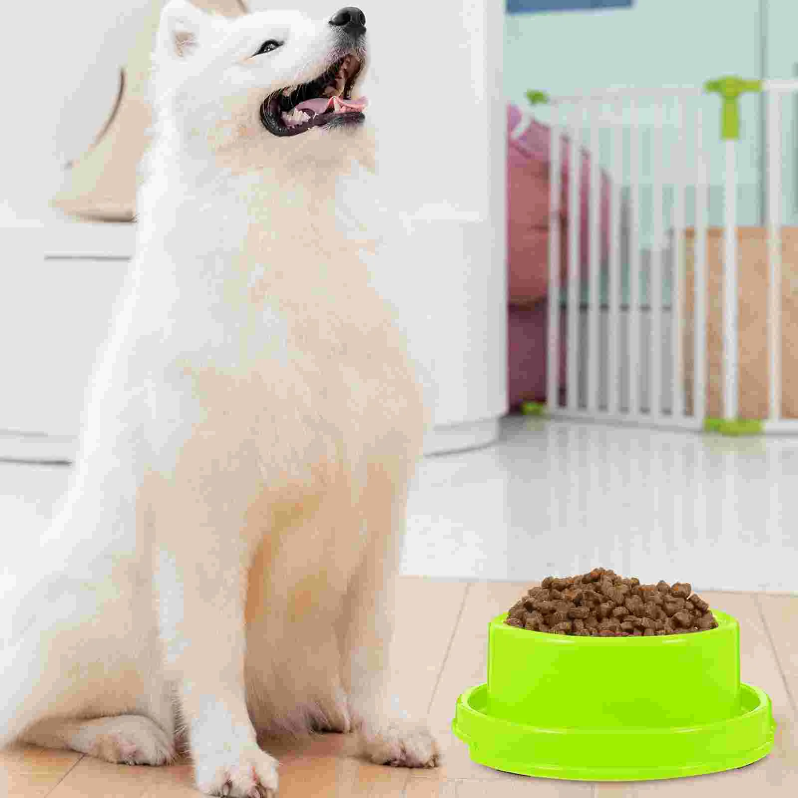 Круглые миски для корма домашних животных посуда кормления собак щенков и кошек