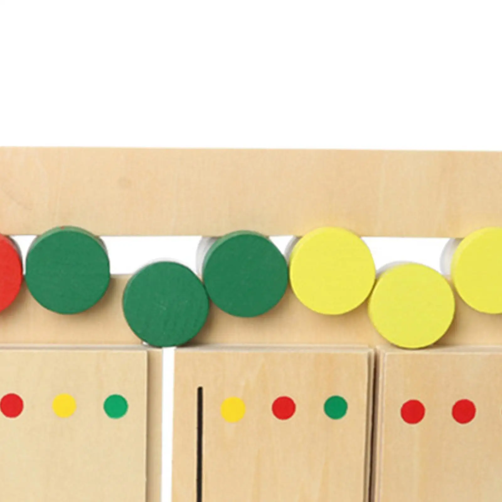 Деревянные головоломки Монтессори соответствующие цветам доска детские