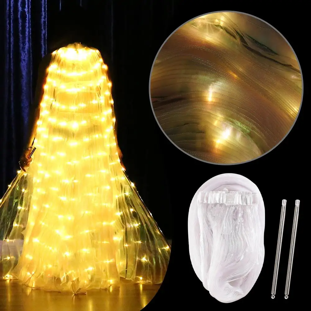 

140cm Rainbow Color Alas Angle Led Wings Adult Led Dance Luminous Wear Party Wings Costume Isis Costumes Show Light Circus Z1B3