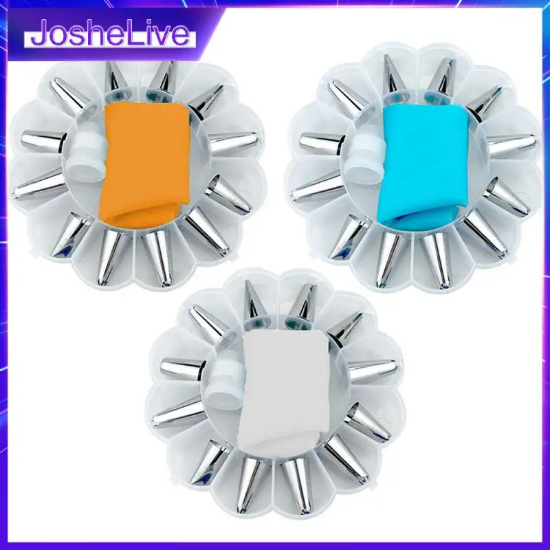 

14pcs Rose Pastry Nozzles Cake Nozzles Cake Decorating Tools Flower Icing Piping Nozzle Cream Cupcake Tips Silk Flower Tools