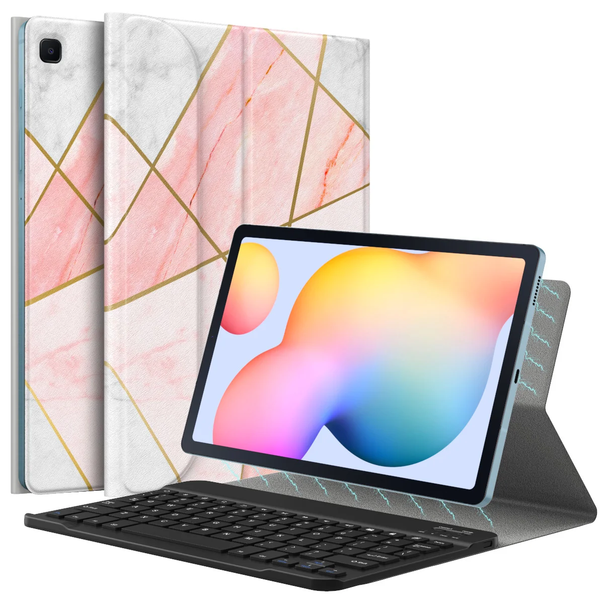 

Keyboard Magnetic Case for Samsung Galaxy Tab S6 Lite 2022,Cover Shell with Removable Wireless SM-P610
