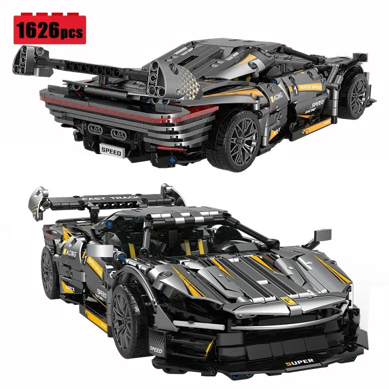 

MOC Creativity Technical 1:14 Sport Car Model Building Blocks Bricks Assembling Toys for Children Birthday Gift Set 1: 14 Racing