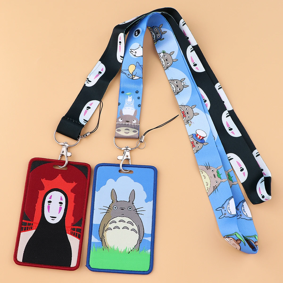 

Anime Cat Neck Strap Keychain Lanyard Embroidery ID Badge Cards Holder Keycord Key Holder DIY Hanging Rope Phone Accessories