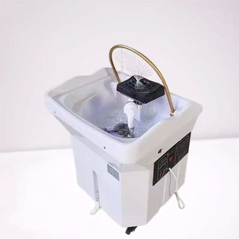 Спа-кресло для волос кресло умывальника одиночный спящий водный шампунь