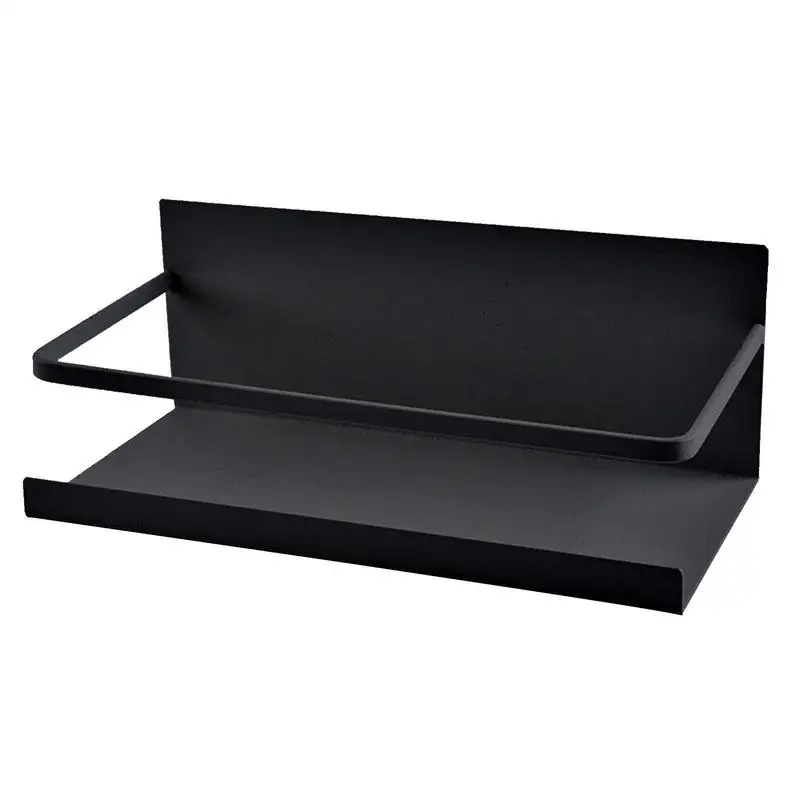 

Магнитная Полка для специй для холодильника, без отверстий, подвесная полка для специй из углеродистой стали, Многофункциональный кухонный...