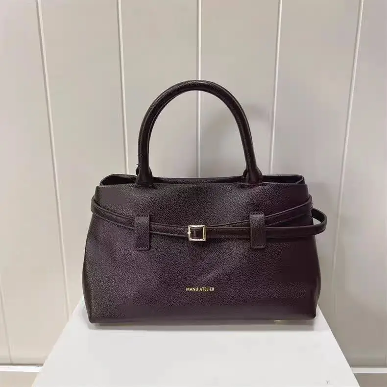 Manu Atelier Новая женская легкая сумка через плечо Сумка высокого качества