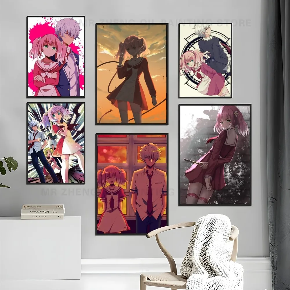 1 шт. аниме Муно на Нана талантин плакат самоклеящаяся искусство детской кофейни