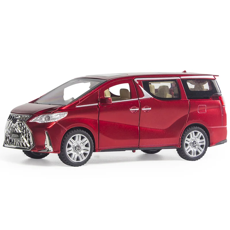 1/32 изысканный литой автомобиль из металлического сплава Lexus LM300h имитация