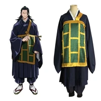 anime cosplay jujutsu kaisen cos costumes geto suguru school uniforms kimono black blue costume for women men clothing