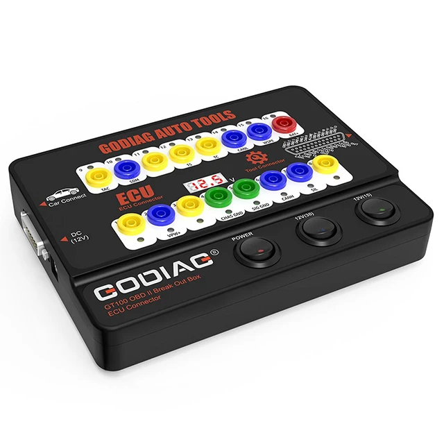 

GODIAG GT100-это совершенно новый коннектор ECU и инструмент для тестирования протокола OBDII с CGDI MB/ CGDI B/M/W/ CG Pro / AT200