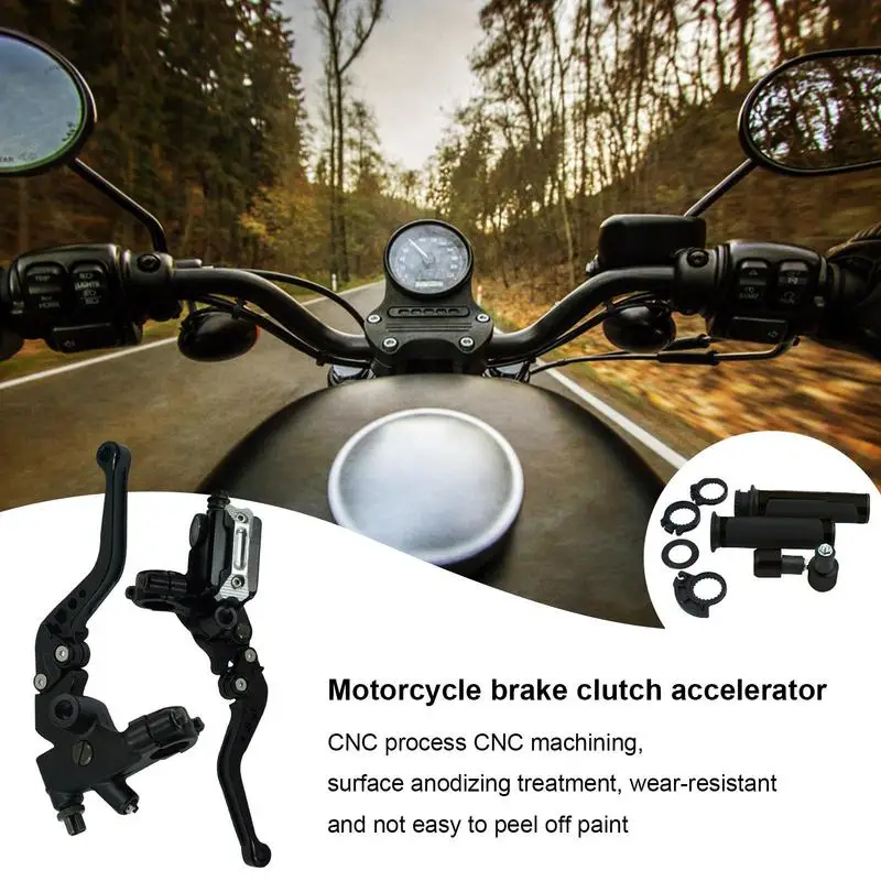 

Universal Motorcycle Clutch Brake Levers Short Brake Clutch Lever Motorcycle Handle Brake Pump Lever Brake Clutch Lever