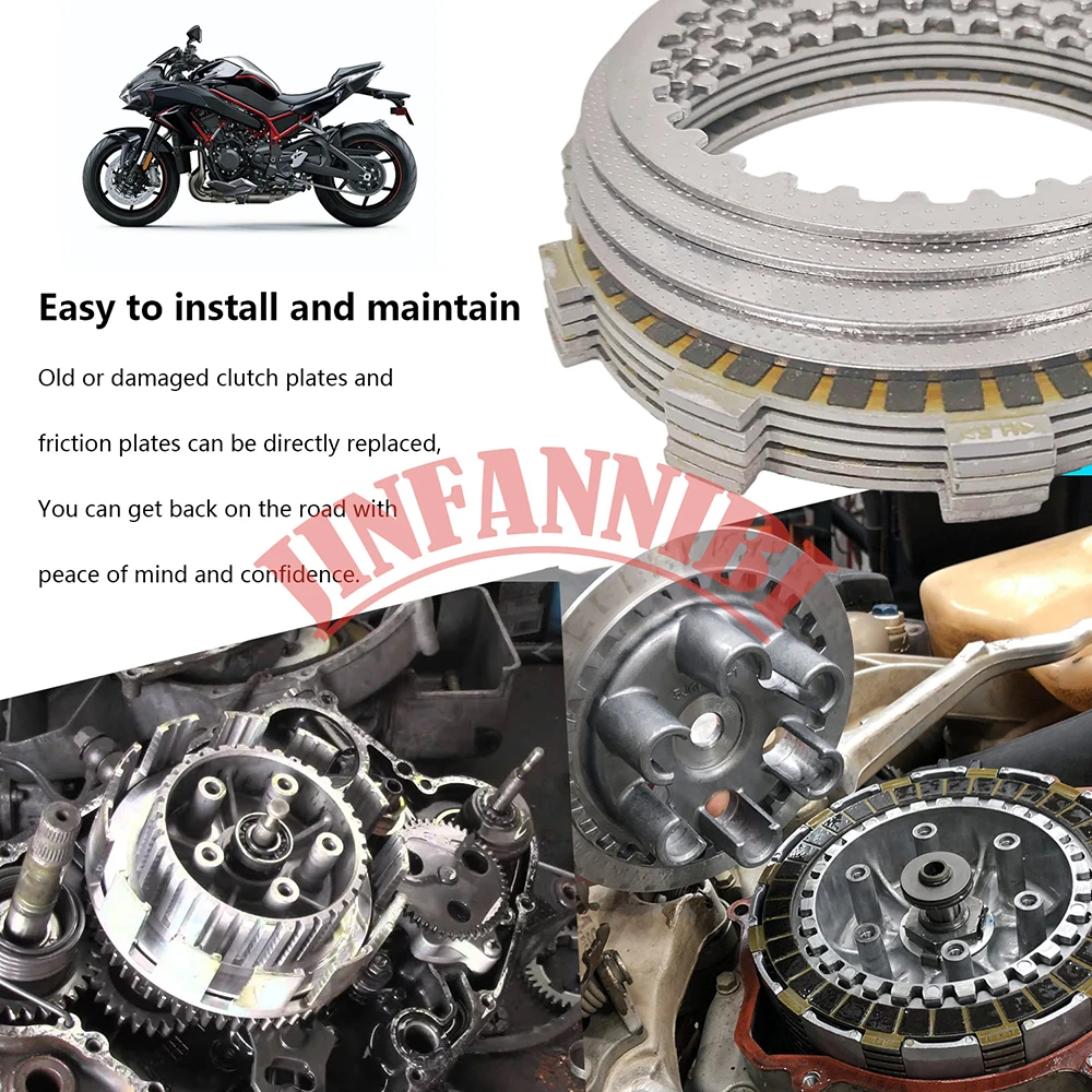 Фото Сверхмощные пружины и прокладка для Kawasaki Ninja 400 EX400 2018 2019 2020 2021 2022 2023 №2