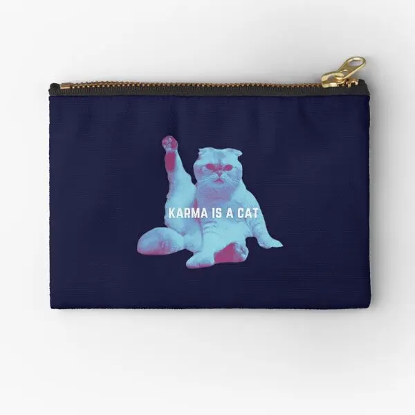 

Женский кошелек на молнии с карманами для ключей и монет