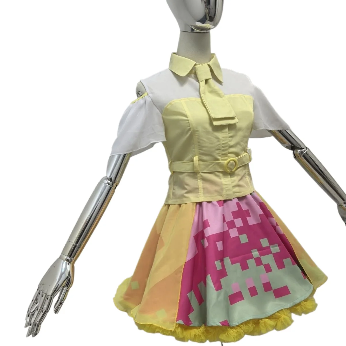 Фото Новый костюм Kamen Rider Cos ExAid Poppy Fake No Tomorrow That, юбка для косплея с аксессуарами №2