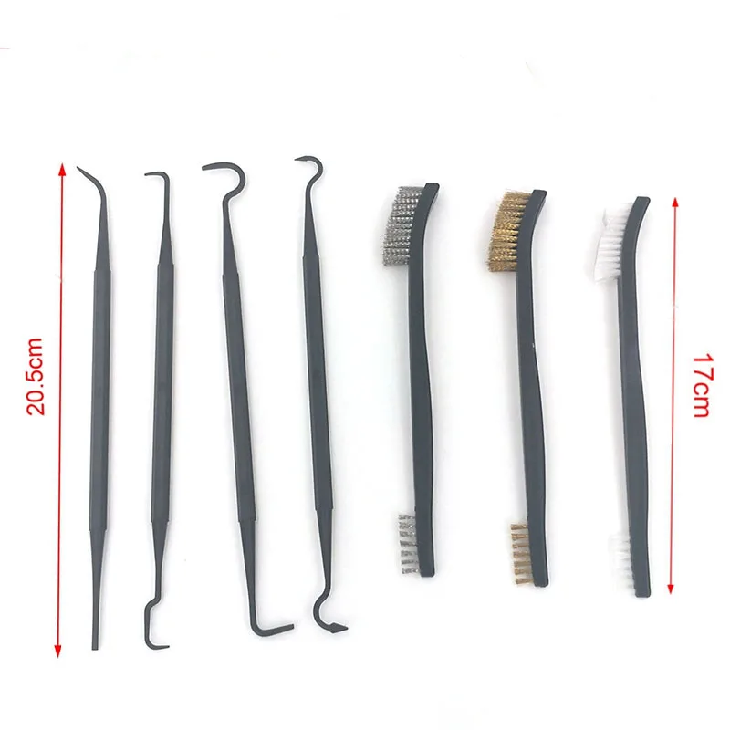 Многоцелевой инструмент для очистки автомобиля аксессуары проволочные щетки и 4