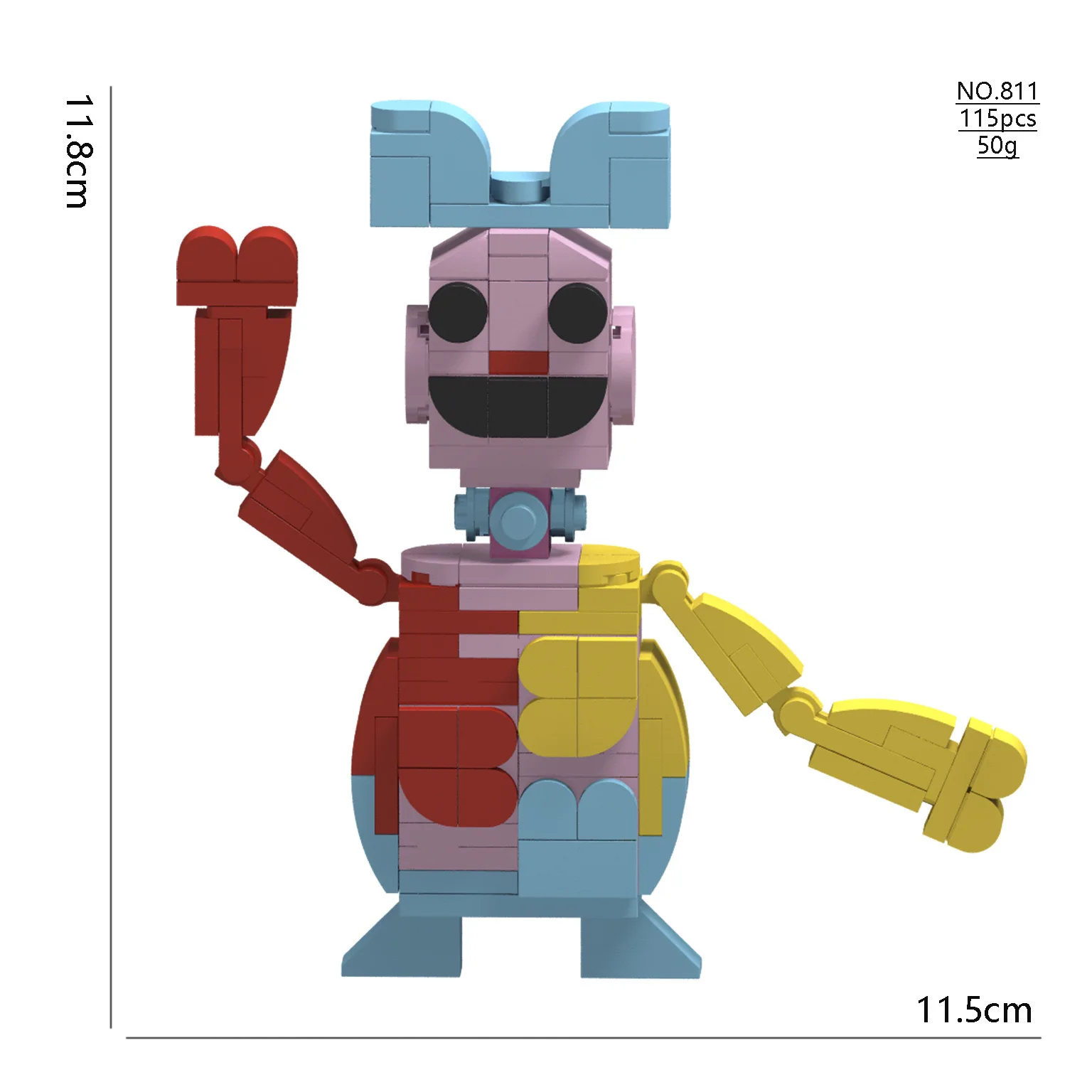 Новая игра-головоломка Poppy Playtime: конструктор-фигурка Брейд, аниме-фигурка, декоративная кукла, игрушка-подарок для детей на день рождения (art.: 3920dc0177d95) - 3920dc0177d95