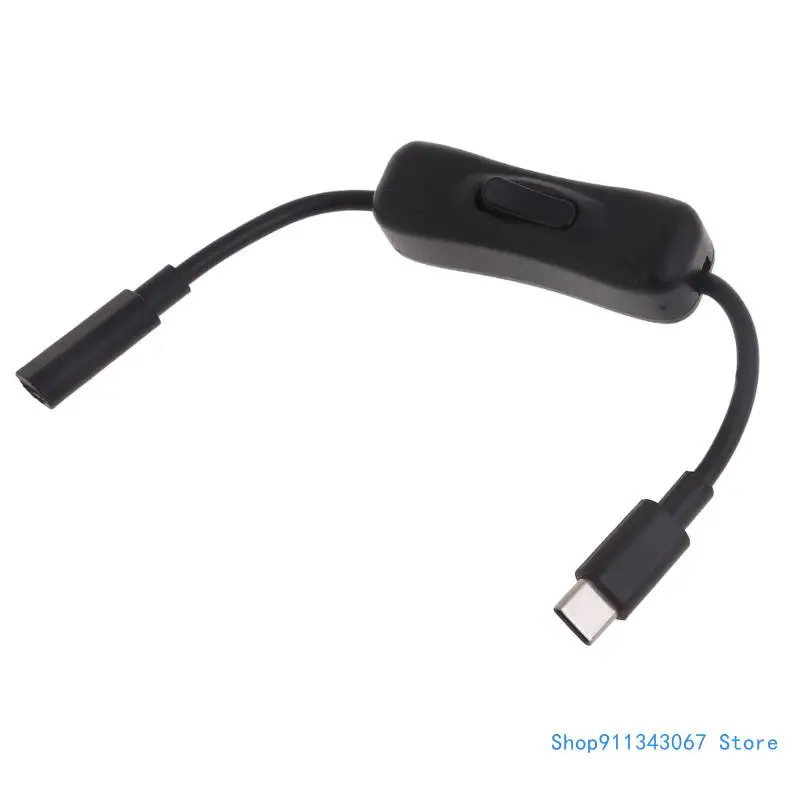 

Power Cable for Raspberry 4 - USB C Male to Female Extension Cord Drop shipping