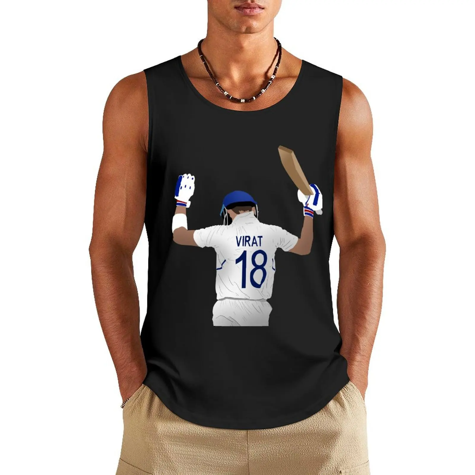 Мужская майка Virat Kohli без рукавов спортивная одежда для мужчин