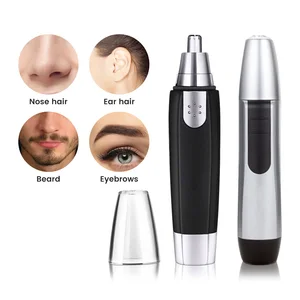 Electric Nose Hair Beard Trimmer Implement Shaver Clipper Men Women Ear Eyebrow Cleaner Safe Nose Ha in Pakistan