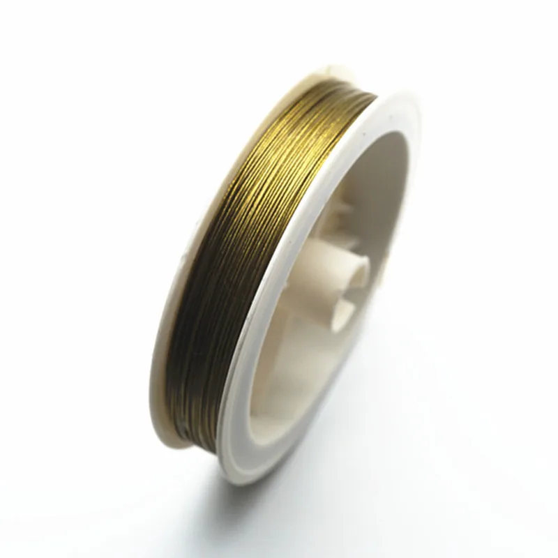 Проволока для бисероплетения 0 3/0 35/0 45/0 5/0 6 мм из нержавеющей стали изготовление