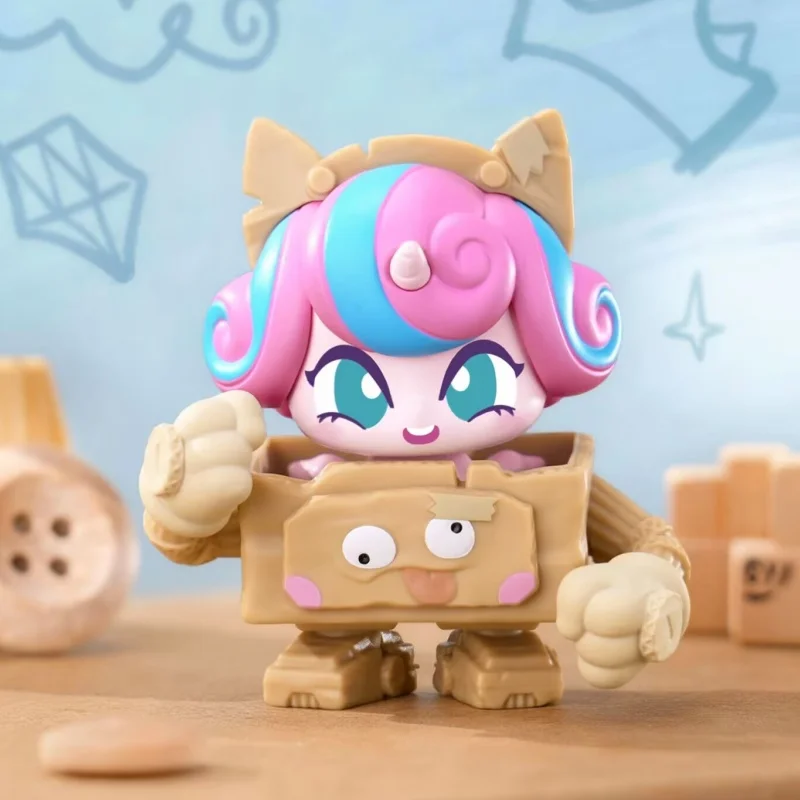 Фото KAYOU Оригинальная коллекционная мини-фигурка My Little Pony Серия 2 в маске, аниме-статуэтка 3D, сюрприз-бокс для коллекционирования №4