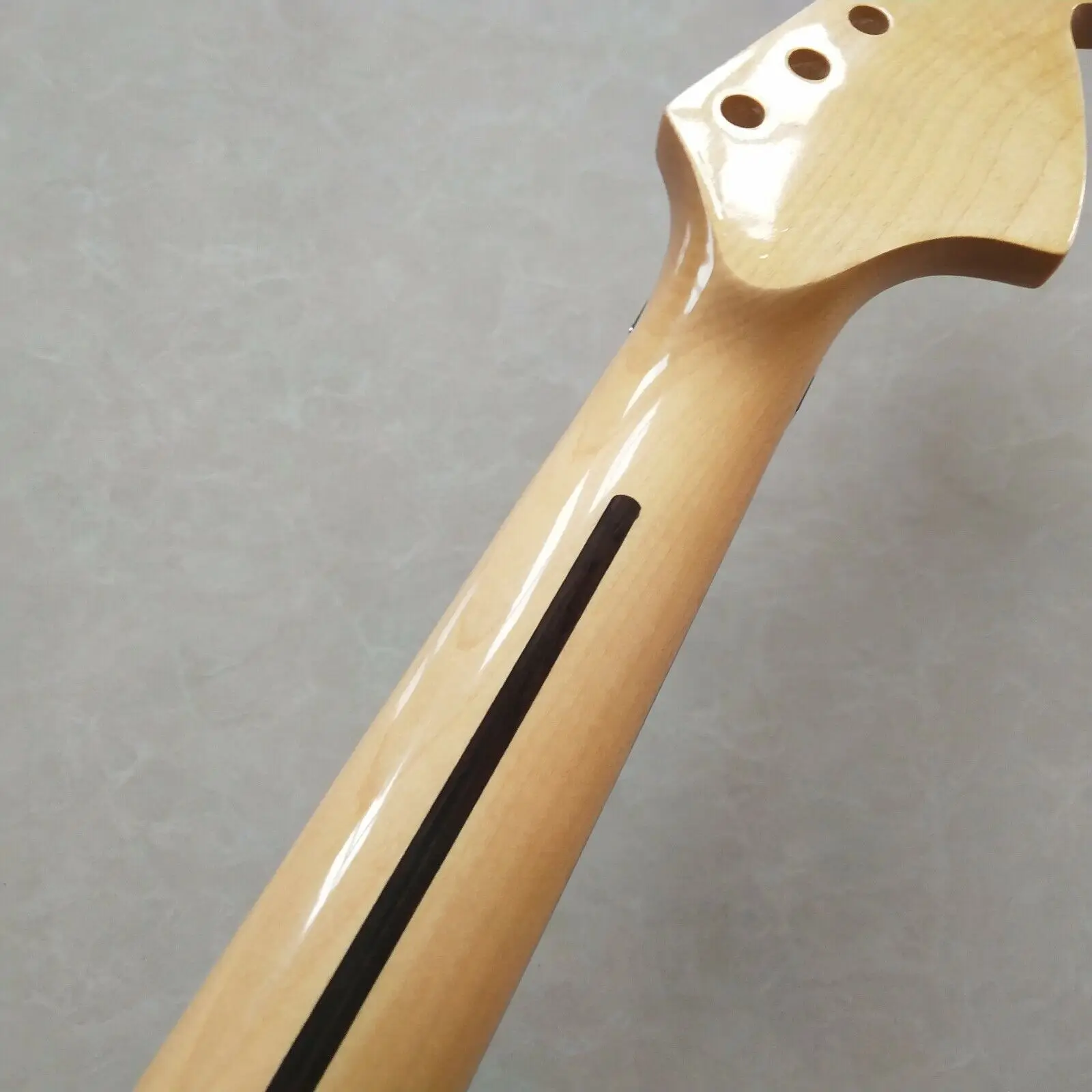 Reverse head 24 Frets Electric Guitar Neck Maple Rosewood Fretboard Locking Nut enlarge