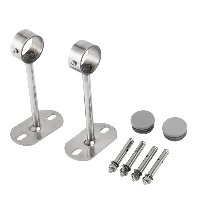 

Кронштейн для крепления на потолок, кронштейн для трубы шкафа, кронштейн для поддержки рычага шкафа, патрон для трубы с фланцем, 2 шт.