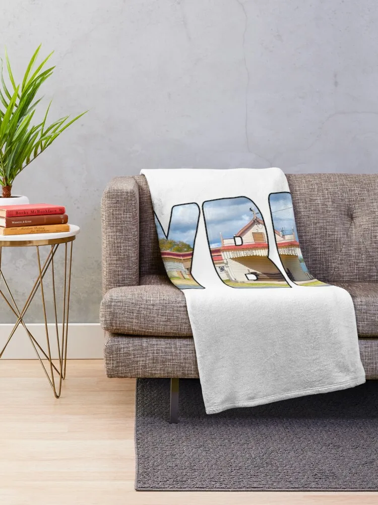 LEYBURN-QLD Country Historic Old Butcher Shoppe плед кровать модное для дивана рождественские