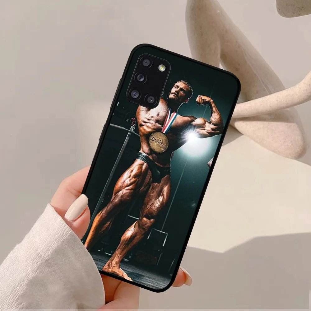 Gym Fitness Bodybuilding Phone Case For Samsung A 13 21 30 31 32 51 52 53 70 for Huawei Honor 50 60 OPPO vivo