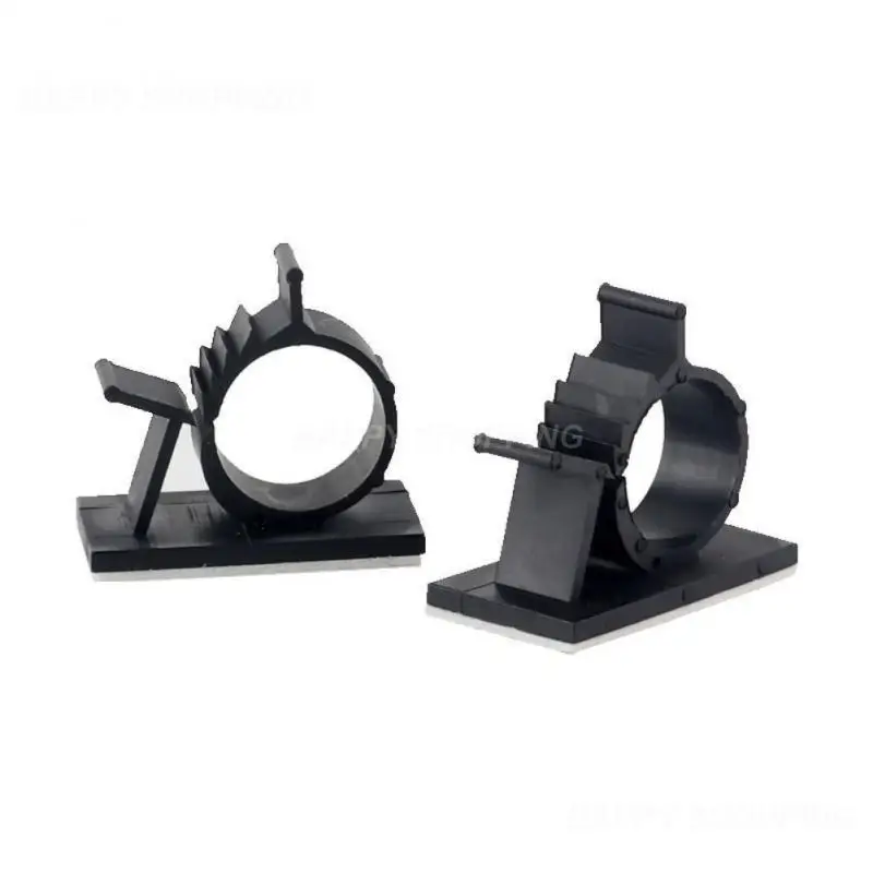 

1/Self-adhesive Cable Clips Cable Winder Management Charging Power Cord Organizer Holder Line Fixed Clamps For Car PC TV