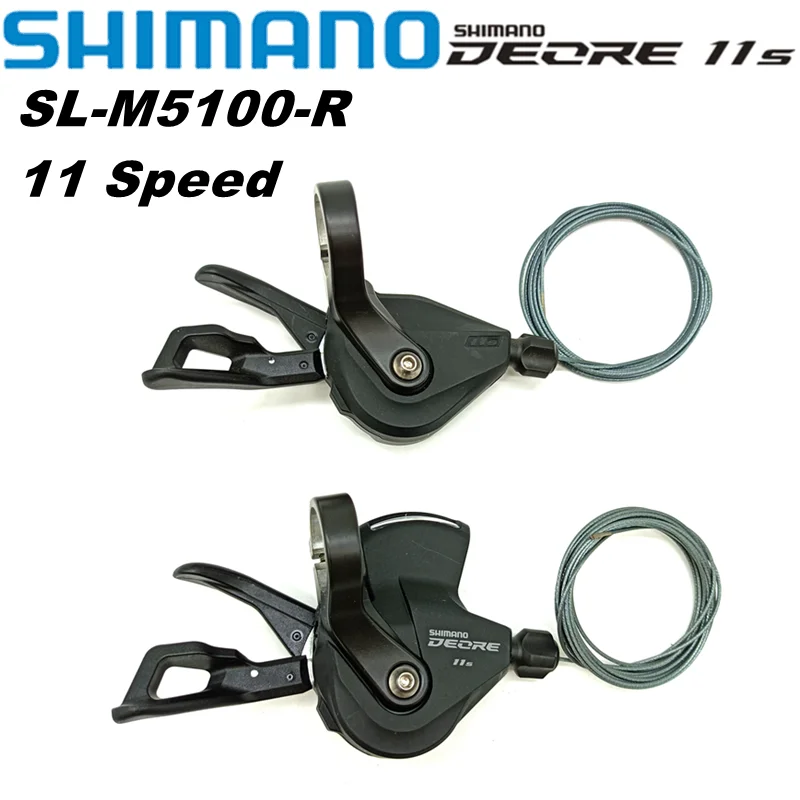 

SHIMANO DEORE SL M5100 Right RAPIDFIRE PLUS SL-M5100-R Shift Lever Clamp Band 11 Speed 11s 11v Dowel Left 2S 2*11S 22S