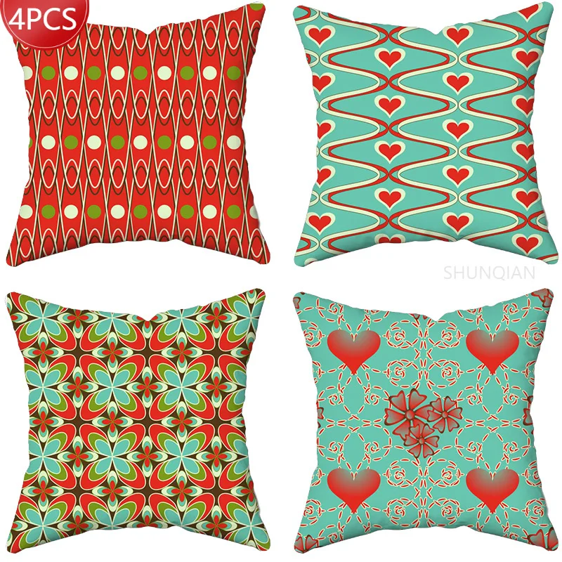 

Love pattern Pillowcase Decorative Sofa Cushion Case Bed Pillow Cover Home Decor Car Cushion Cover Pillow Case 45*45cm